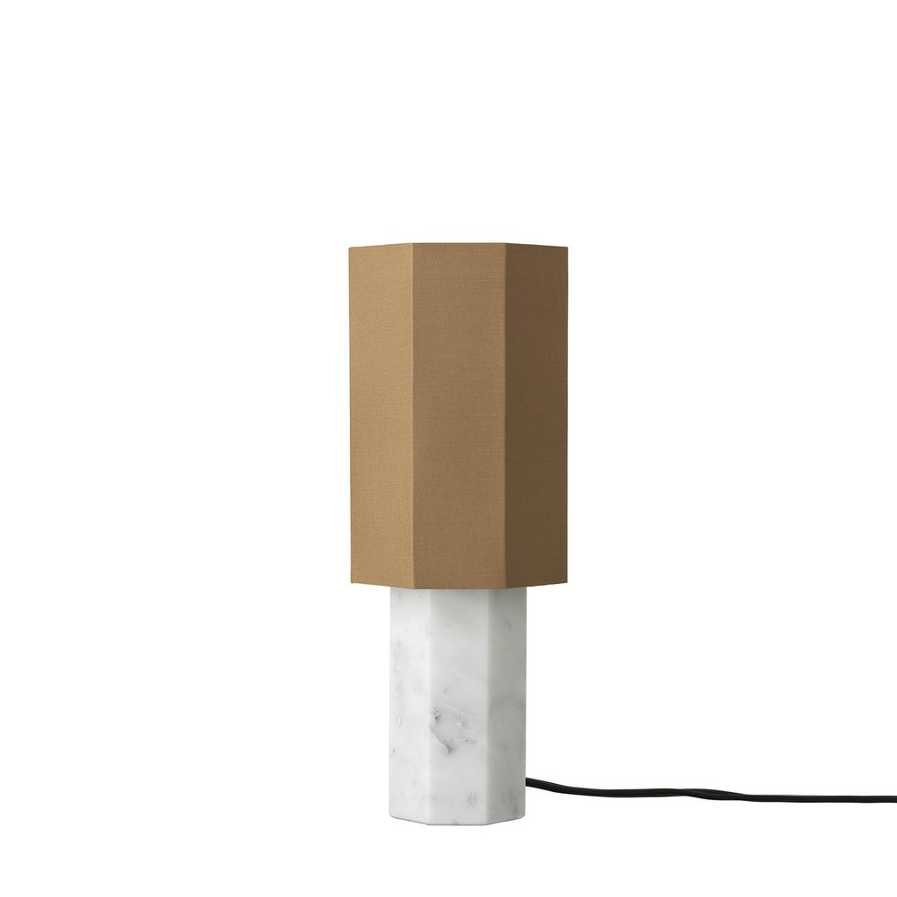 Louise Roe, The eight over eight - marble lamp white
