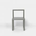 little architect chair grey front