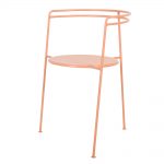 OK design point chair dusty peach