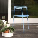 ok design point chair dusty blue