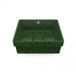 woodio cube 40 recessed moss top