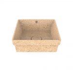 woodio cube 40 recessed natural top