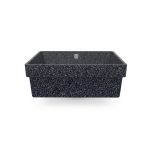 woodio cube 40 recessed stone side